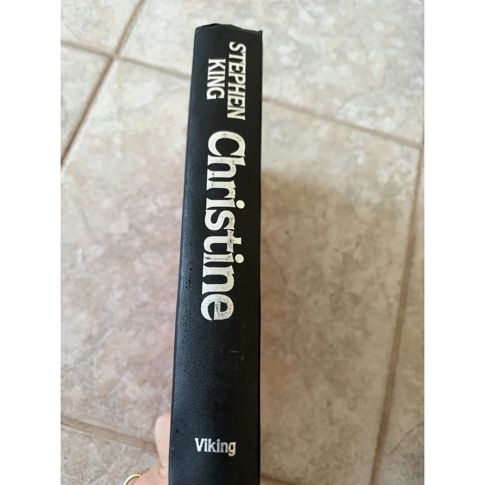 Stephen King Christine 1983 Hardcover Book First Edition‎ - No Dust Jacket
